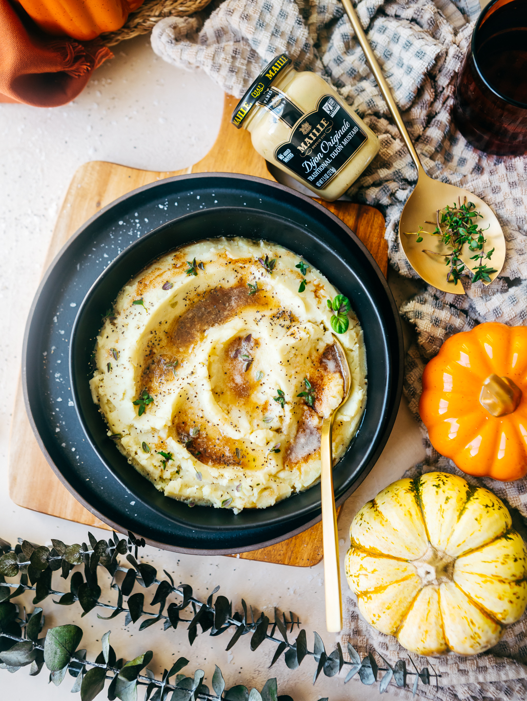 Mustard discount mashed potatoes